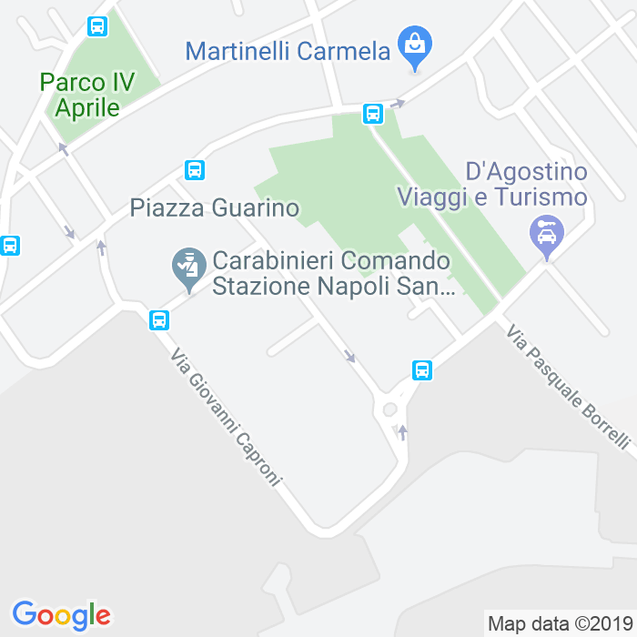 CAP di Via Francesco Aggello a Napoli