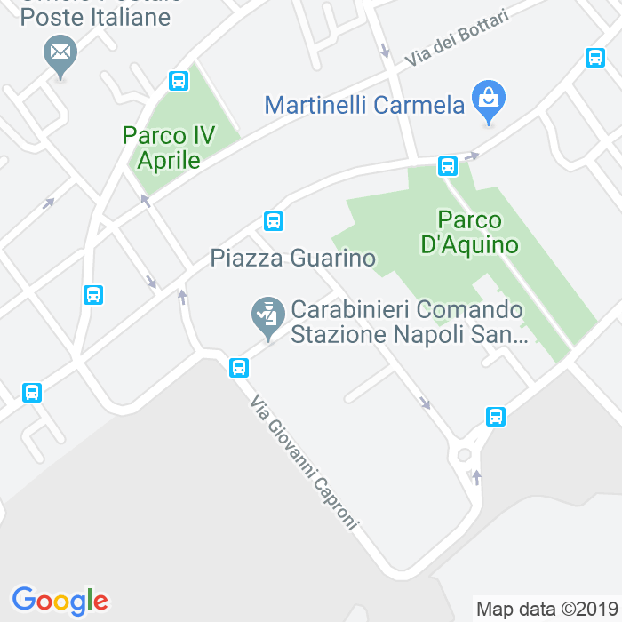 CAP di Via Francesco Barbato a Napoli