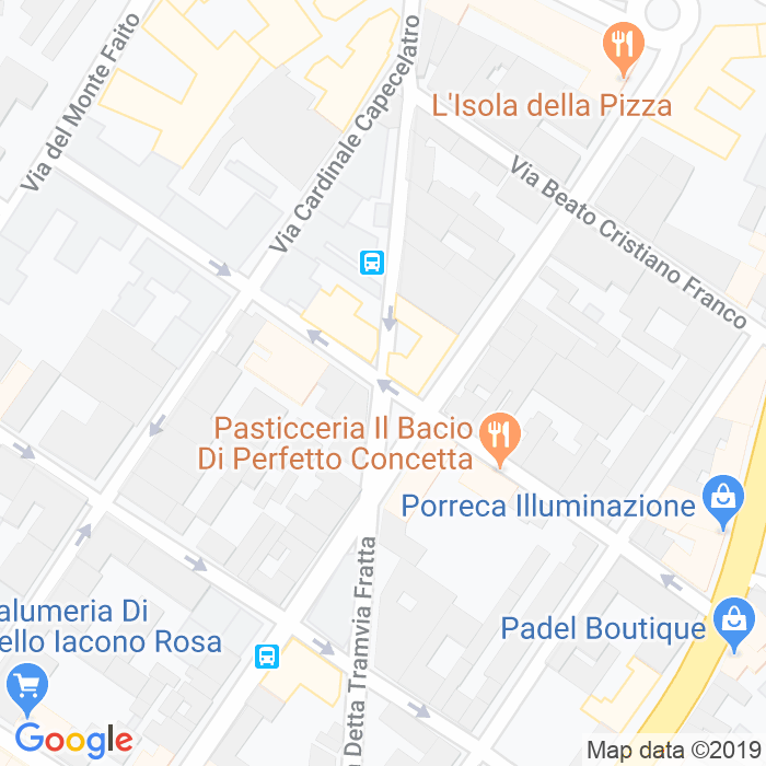 CAP di Via Francesco Bolvito a Napoli