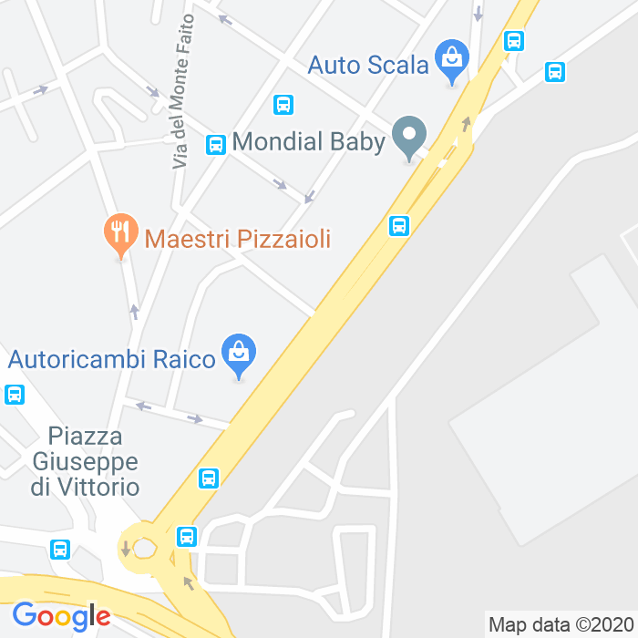 CAP di Via Francesco De Pinedo a Napoli