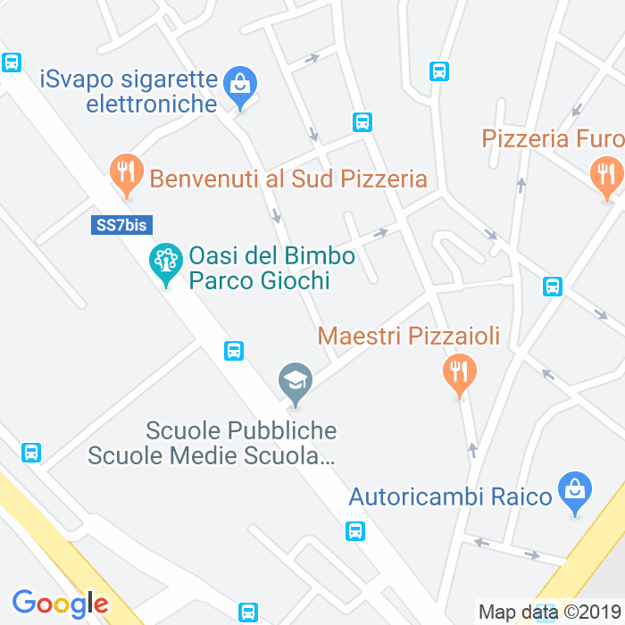 CAP di Via Fratelli Rosselli a Napoli