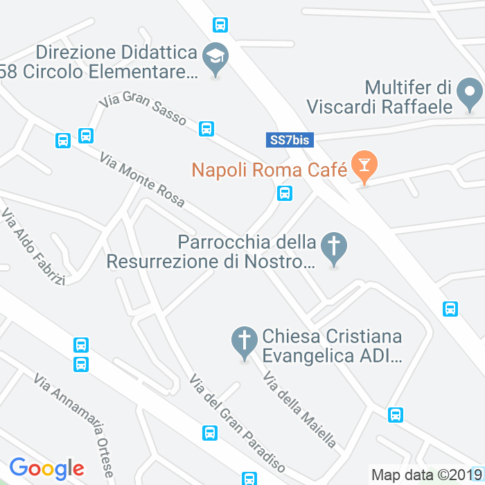 CAP di Via Monte San Gabriele a Napoli
