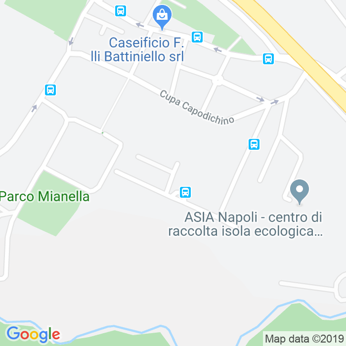 CAP di Via Sansone Luigi Renato a Napoli