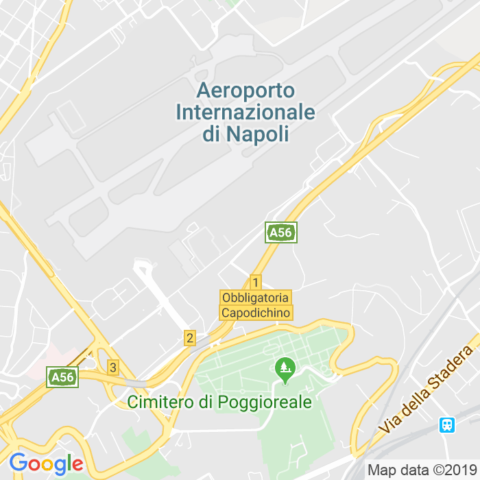 CAP di Viale Fulco Ruffo Di Calabria a Napoli