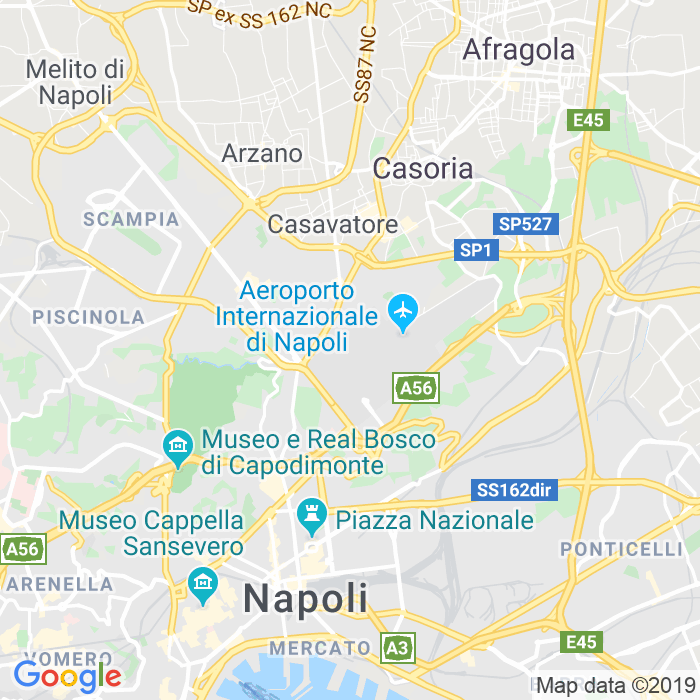 CAP di Vico Pizzorosso a Napoli
