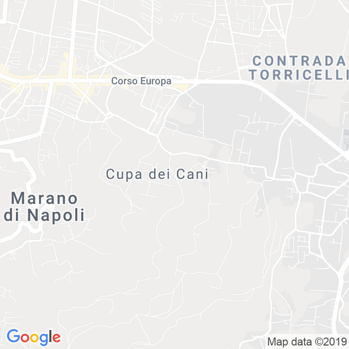 CAP di Traversa I Cupa Del Cane a Napoli