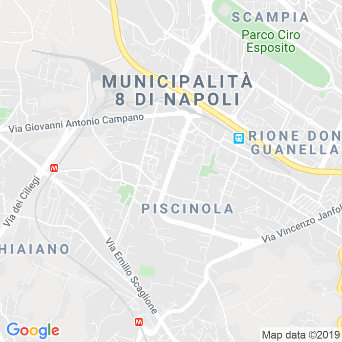 CAP di Via Dietro La Vigna a Napoli
