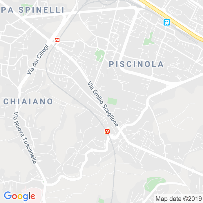 CAP di Via Emilio Scaglione a Napoli
