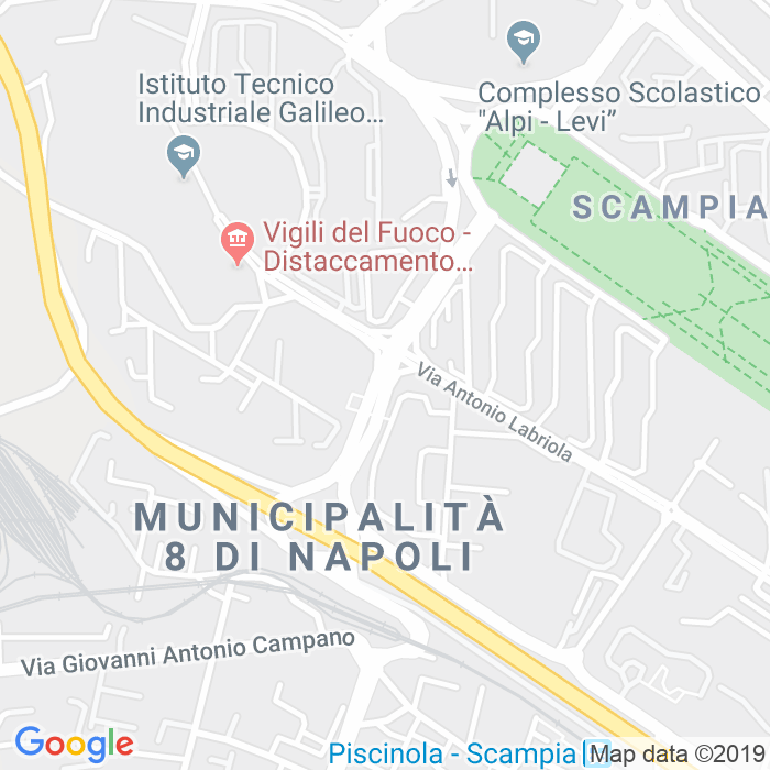 CAP di Via Tancredi Galimberti a Napoli