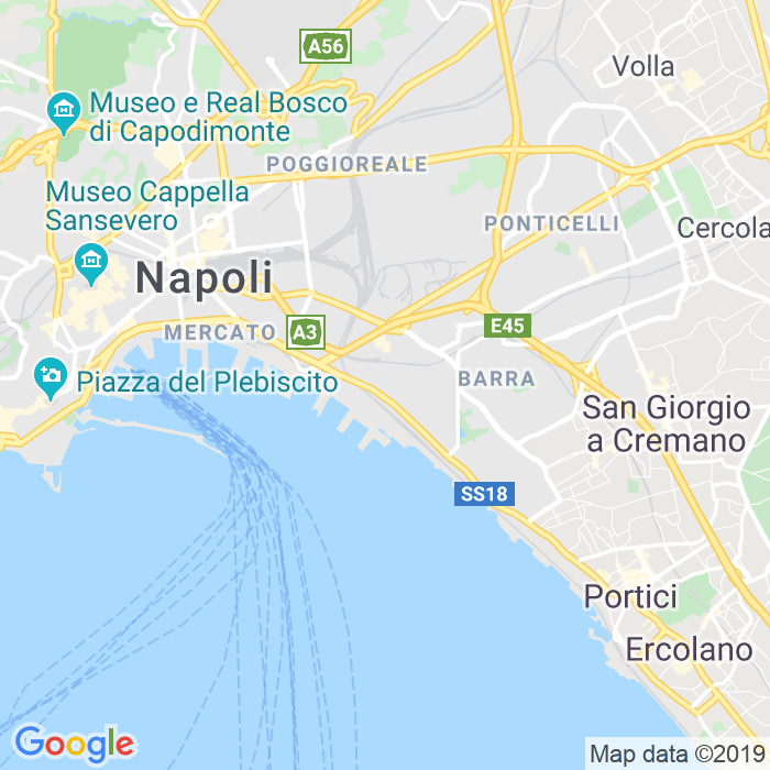 CAP di Largo Robertelli a Napoli