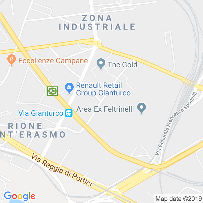 CAP di Via Brecce A Sant'Erasmo a Napoli