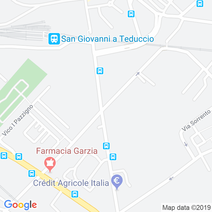 CAP di Via Comunale Ottaviano a Napoli