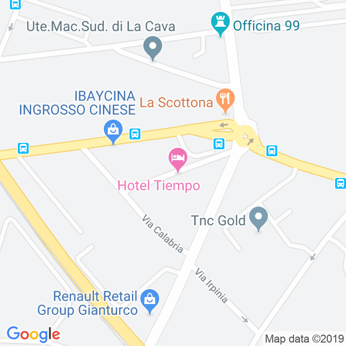 CAP di Via Del Sannio a Napoli