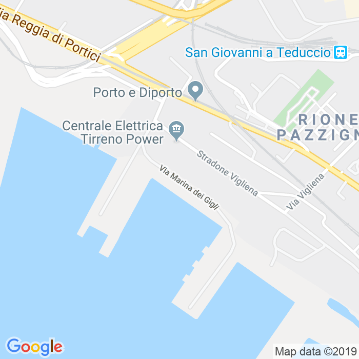 CAP di Via Marina Dei Gigli a Napoli