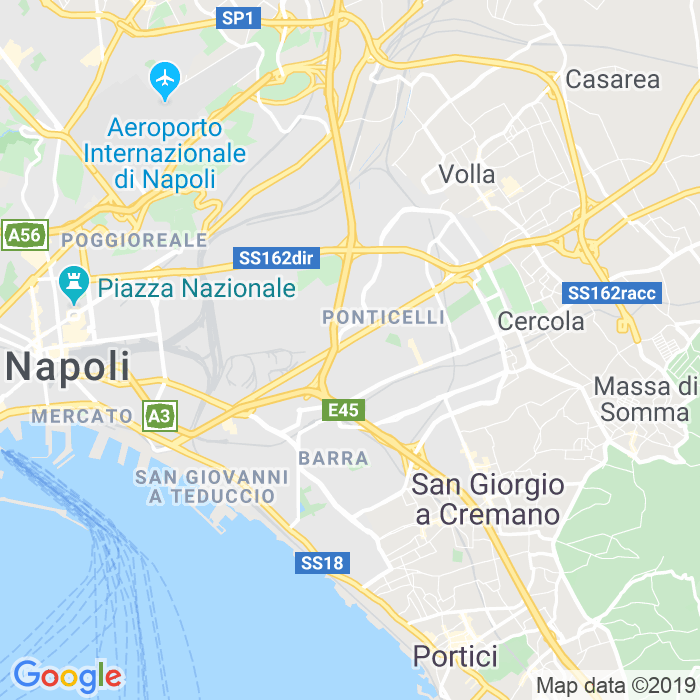 CAP di Cavalcavia Ponte Cavalcavia Detto Di Ponticelli a Napoli