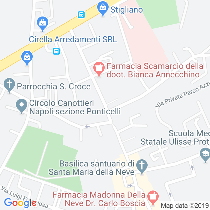 CAP di Piazza Michele De Iorio a Napoli