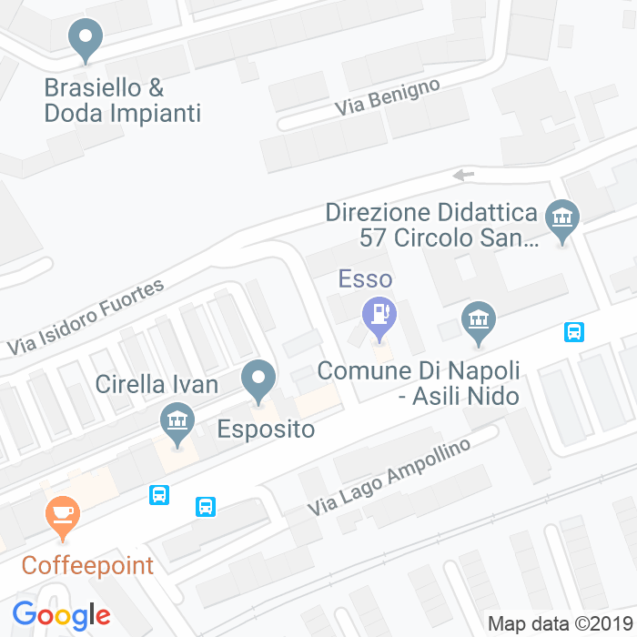 CAP di Via Francesco Maria De Luca a Napoli