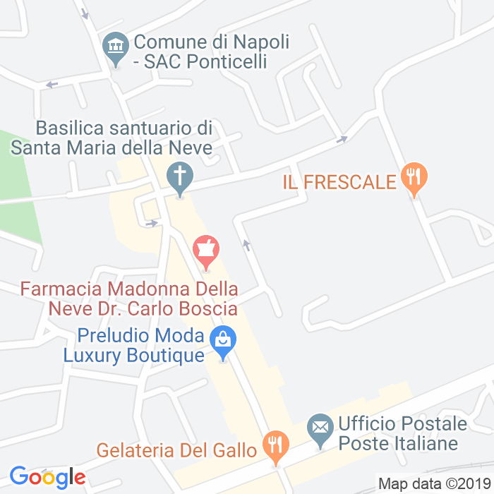 CAP di Via Gabriele Cirillo a Napoli
