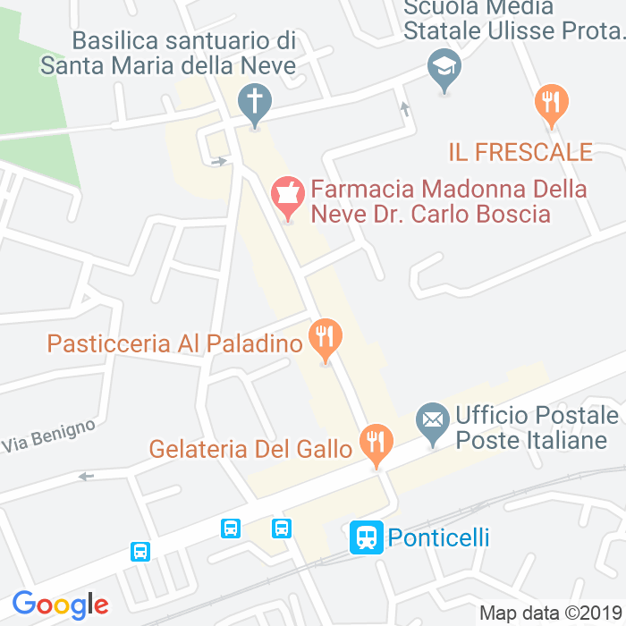 CAP di Via Giovanni Carfora a Napoli