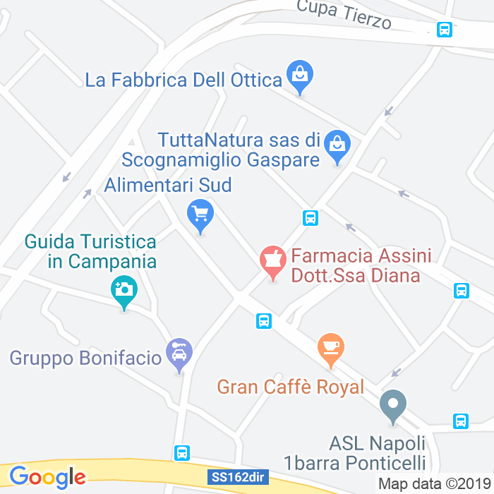 CAP di Via Nicolo'Paganini a Napoli
