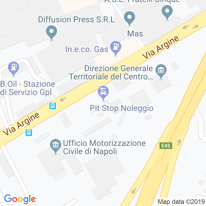 CAP di Via Teodosio De Bonis a Napoli