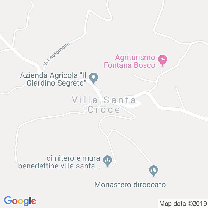 CAP di Villa Santa Croce a Piana Di Monte Verna