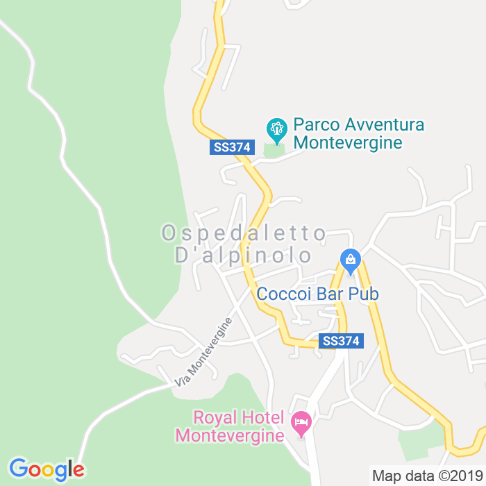 CAP di Ospedaletto D'Alpinolo in Avellino