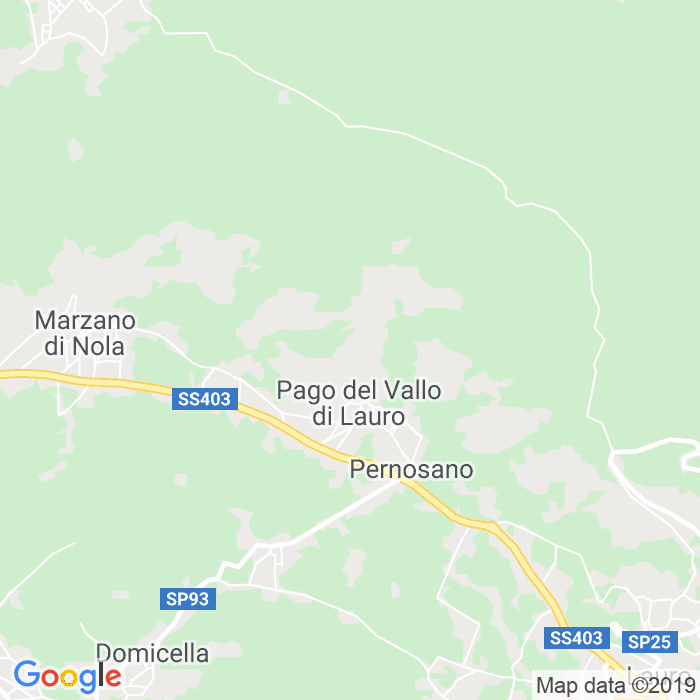 CAP di Pago Del Vallo Di Lauro in Avellino