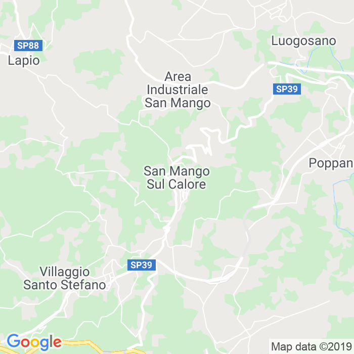 CAP di San Mango Sul Calore in Avellino