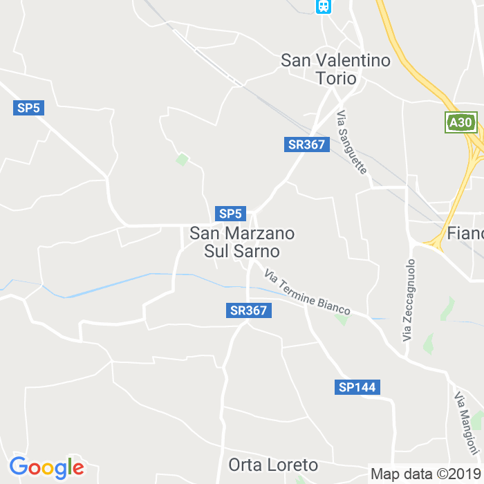 CAP di San Marzano Sul Sarno in Salerno