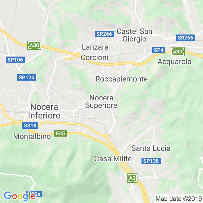 CAP di Nocera Superiore in Salerno