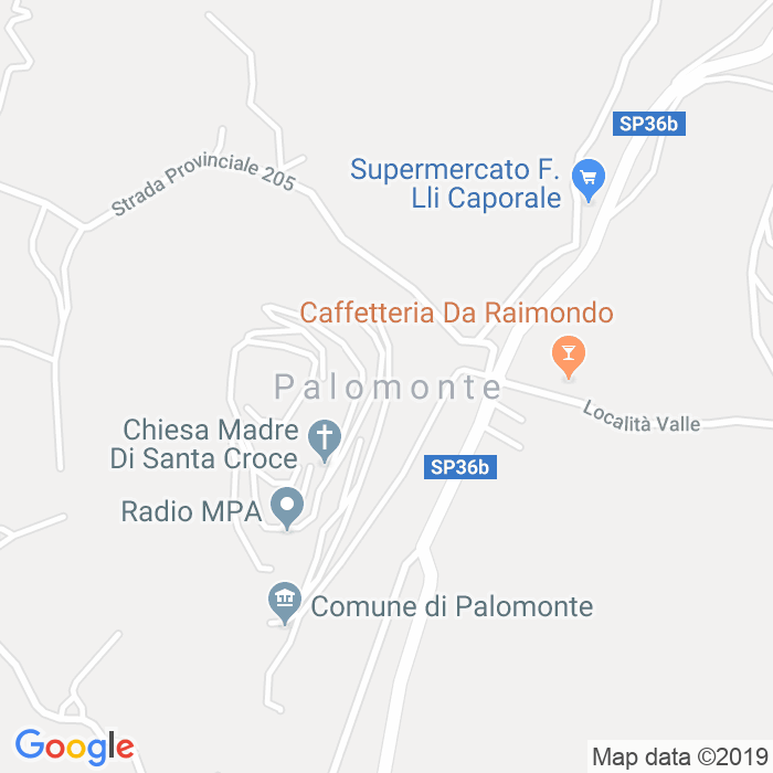 CAP di Palomonte in Salerno