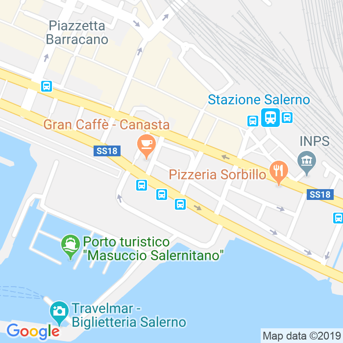 CAP di Piazza Giuseppe Mazzini a Salerno