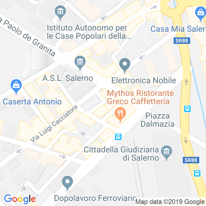 CAP di Via Carlo Guadagno a Salerno