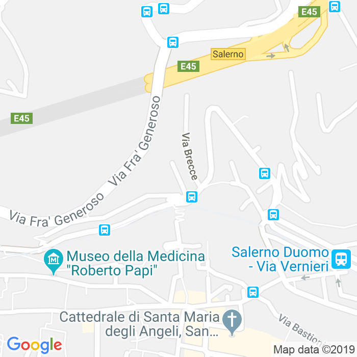 CAP di Via Prima Di Croce a Salerno