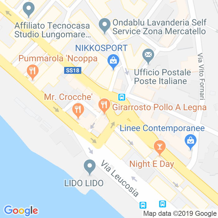CAP di Piazza Monsignor Fortunato Farina a Salerno