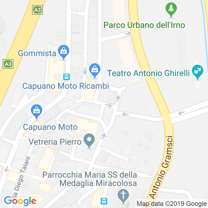 CAP di Via Carlo De Caro a Salerno