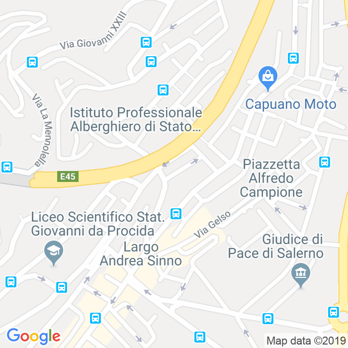 CAP di Via Maestro Petroncello a Salerno