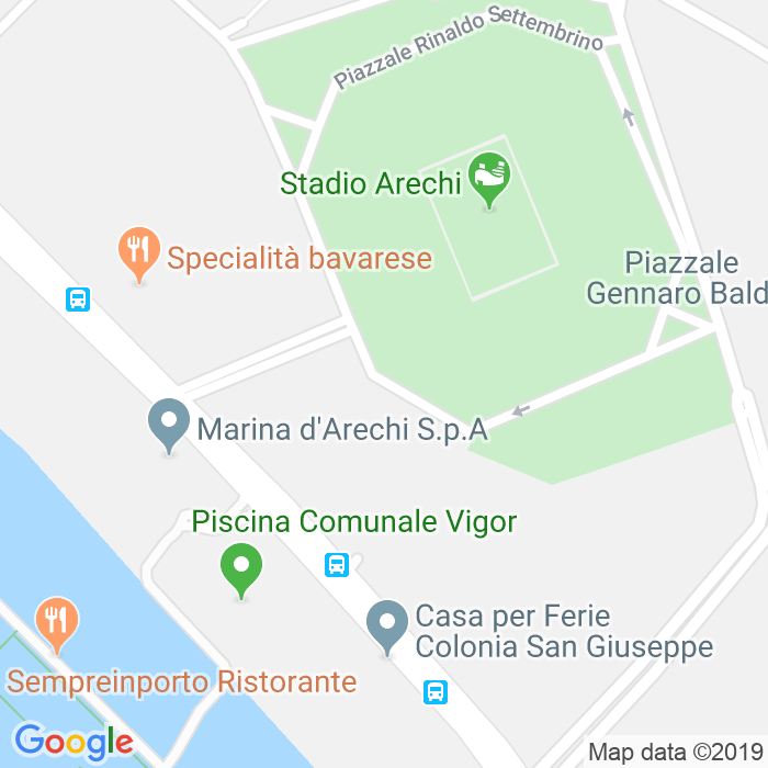 CAP di Piazzale Nicola Maggio a Salerno