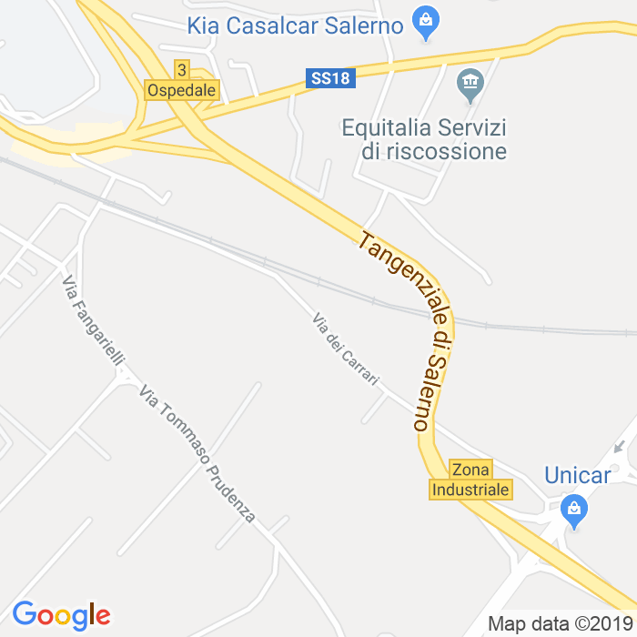 CAP di Via Dei Carrari a Salerno