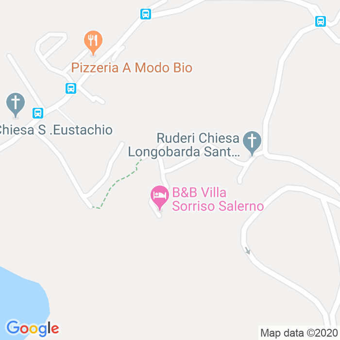 CAP di Via Casa Dei Pazzi a Salerno