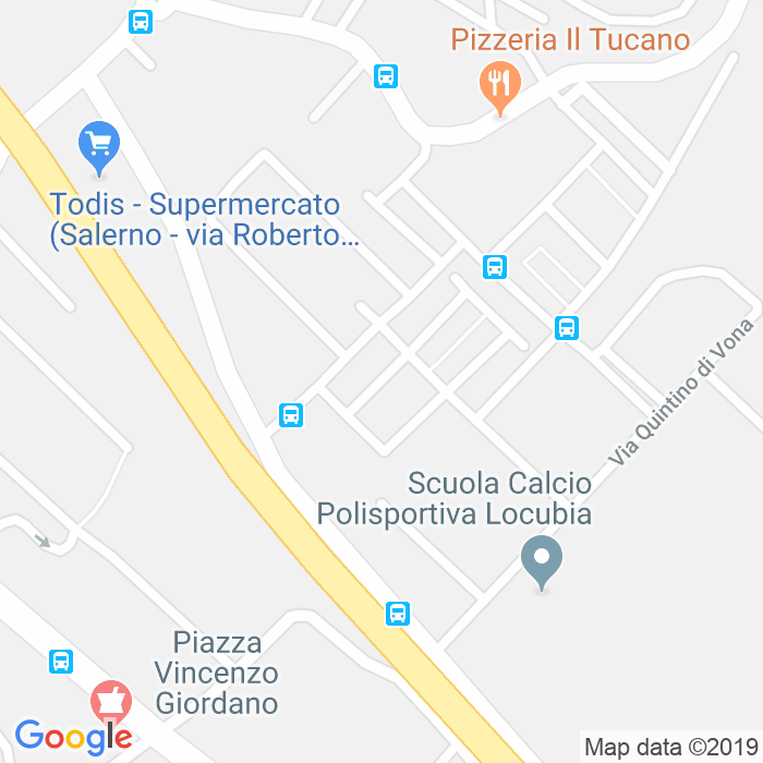CAP di Viale Rosario Macchiaroli a Salerno
