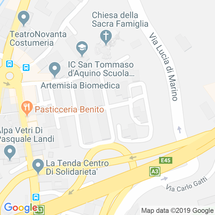 CAP di Via Antonio Conforti a Salerno
