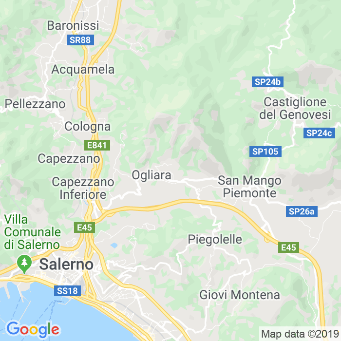 CAP di Via Due Palazzi a Salerno