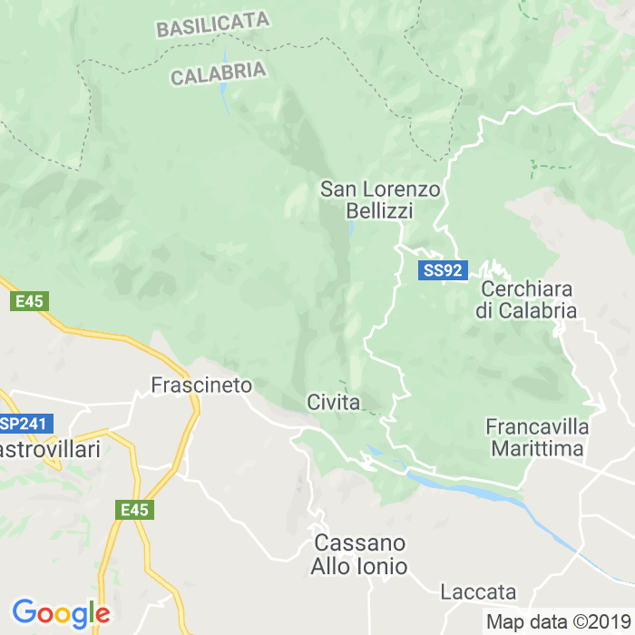 CAP di Civita in Cosenza