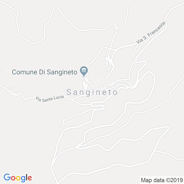 CAP di Sangineto in Cosenza