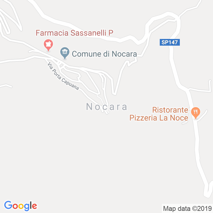 CAP di Nocara in Cosenza