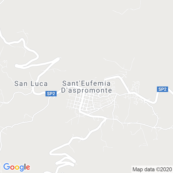 CAP di Sant'Eufemia D'Aspromonte in Reggio Calabria