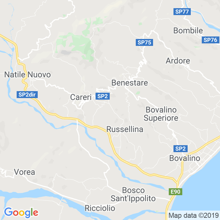 CAP di Benestare in Reggio Calabria