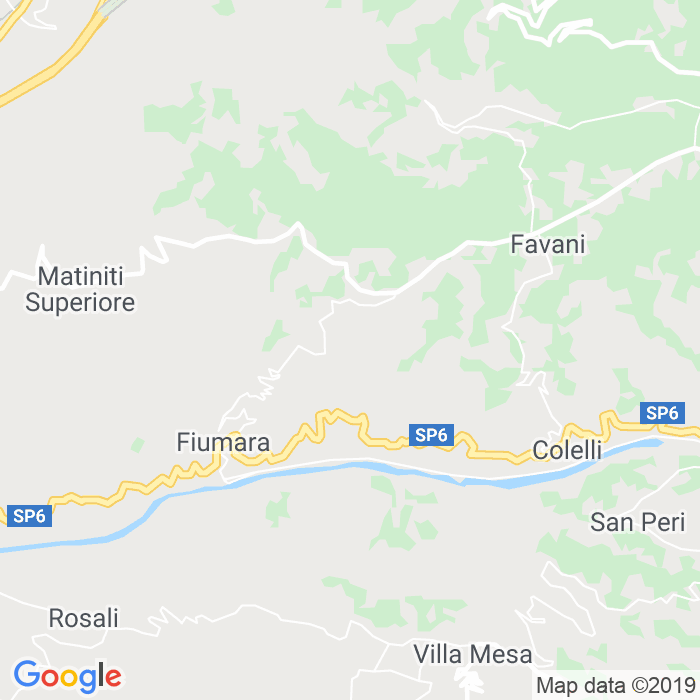 CAP di Fiumara in Reggio Calabria